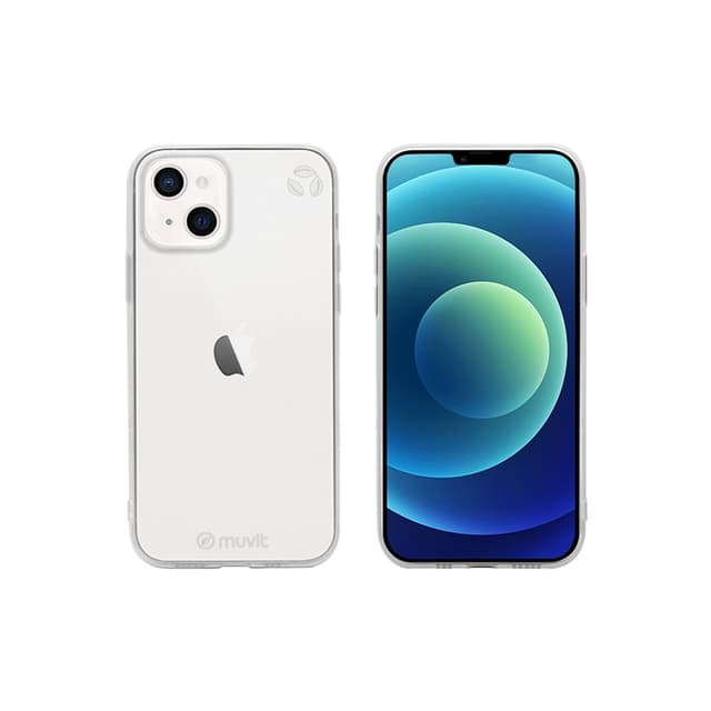 Muvit RECYCLETEK Soft Apple iPhone 13 Klar