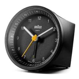 Braun vekkerklokke med lys sort BNC007BK