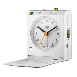 Braun klassisk refleks kontrol rejse vækkeur bnc005whwh