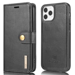DG.MING til iPhone 13 mini stilfuld tegnebog taske - sort