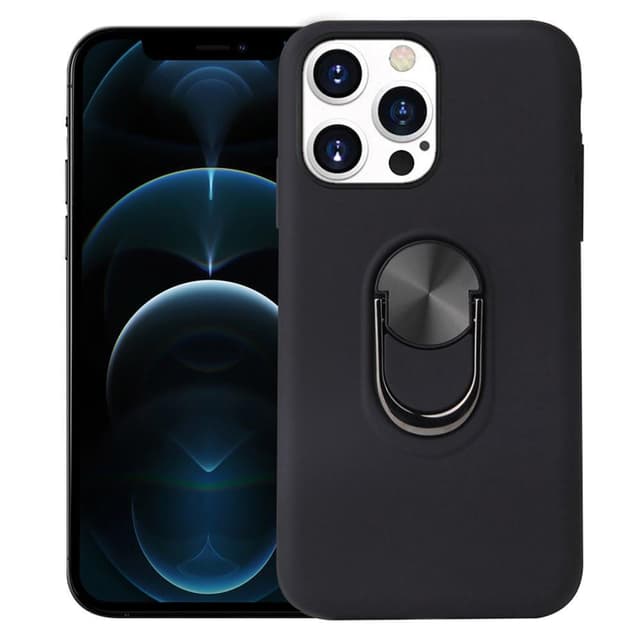 iPhone 13 Pro Hybrid skal med Finger Ring - Svart