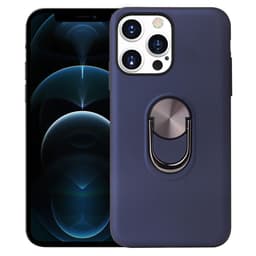 iPhone 13 Pro Hybrid skal med Finger Ring - Blå