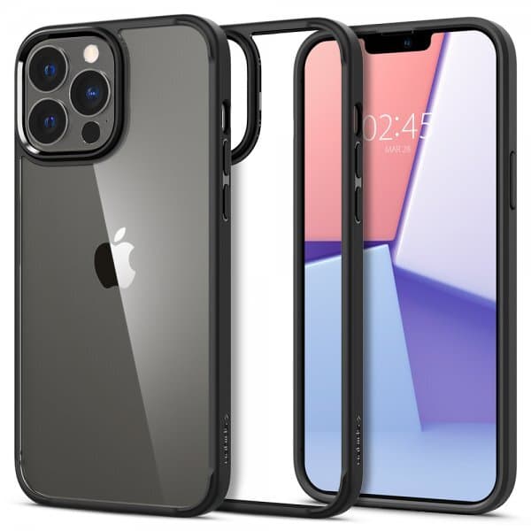 Spigen iPhone 13 Pro Max Skal Ultra Hybrid Matte Black