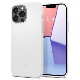 Spigen iPhone 13 Pro Max Kuori Silicone Fit Valkoinen