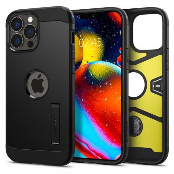 Spigen iPhone 13 Pro Max Skal Tough Armor Svart