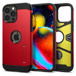 Spigen iPhone 13 Pro Max Kuori Tough Armor Punainen