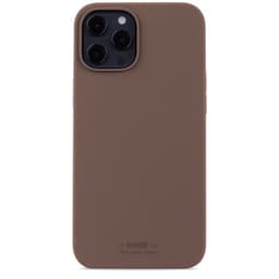 holdit iPhone 12 Pro Max Skal Silikon Dark Brown