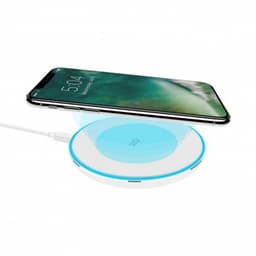 XQISIT Trådløs lader Wireless Fast Charger 15W Hvit