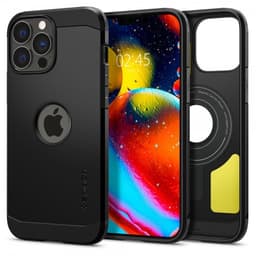 Spigen iPhone 13 Pro Max Deksel Tough Armor Mag Svart