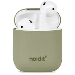 holdit AirPods (1/2) Kuori Silikonii Nygård Khaki Green
