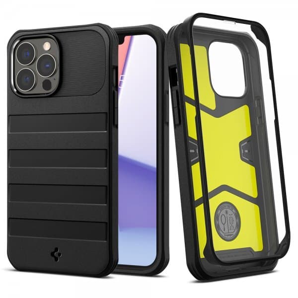 Spigen iPhone 13 Pro Max Skal Geo Armor 360 Svart