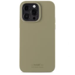 holdit iPhone 13 Pro Skal Silikon Khaki Green