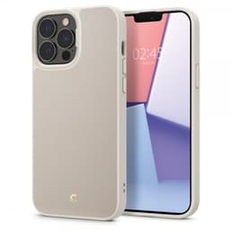 iPhone 13 Pro Max Deksel Leather Brick Cream