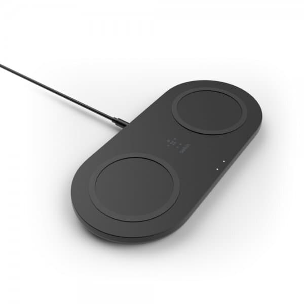 Belkin Trådløs oplader BOOST↑CHARGE15W Dual Wireless Charging Pads Sort