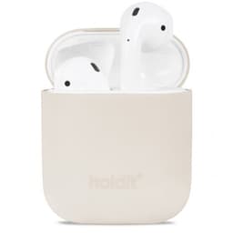 holdit AirPods (1/2) Skal Silikon Nygård Light Beige