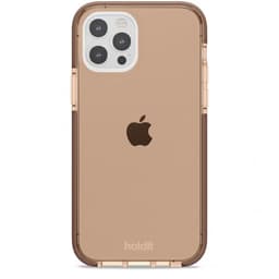 holdit iPhone 12 iPhone 12 Pro Kuori Seethru Dark Brown