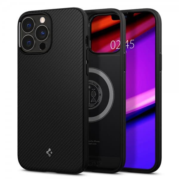 Spigen iPhone 13 Pro Max Skal Mag Armor Matte Black
