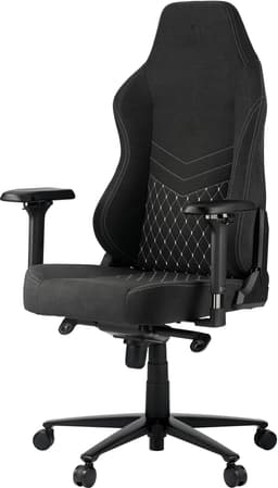 Zen Saga gaming stol i stof (sort)