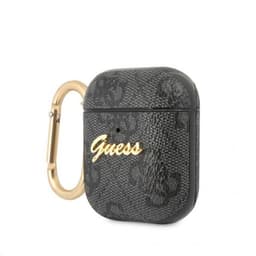 Guess AirPods (1/2) Skal 4G Script Grå