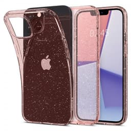Spigen iPhone 13 Mini Kuori Liquid Crystal Glitter Rose Quartz