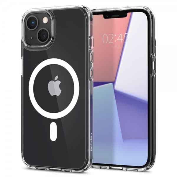 Spigen iPhone 13 Cover Ultra Hybrid Mag Hvid