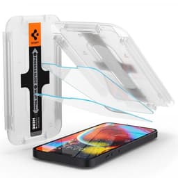 Spigen iPhone 13 Mini Skärmskydd GLAS.tR EZ Fit 2-pack