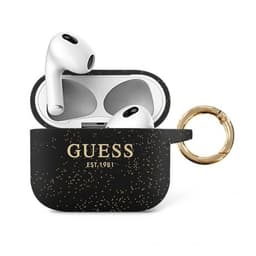 Guess AirPods 3 Cover Printed Logo Sort