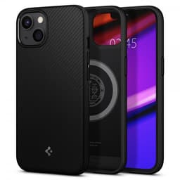 Spigen iPhone 13 Kuori Mag Armor Matte Black