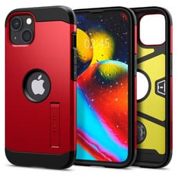 Spigen iPhone 13 Cover Tough Armor Rød