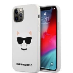 Karl Lagerfeld iPhone 12/iPhone 12 Pro Kuori Choupette Valkoinen