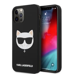 Karl Lagerfeld iPhone 12 Pro Max Kuori Choupette Musta