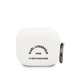 Karl Lagerfeld AirPods 3 Kuori Rue St Guillaume Valkoinen