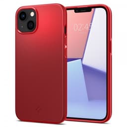 Spigen iPhone 13 Mini Kuori Thin Fit Punainen