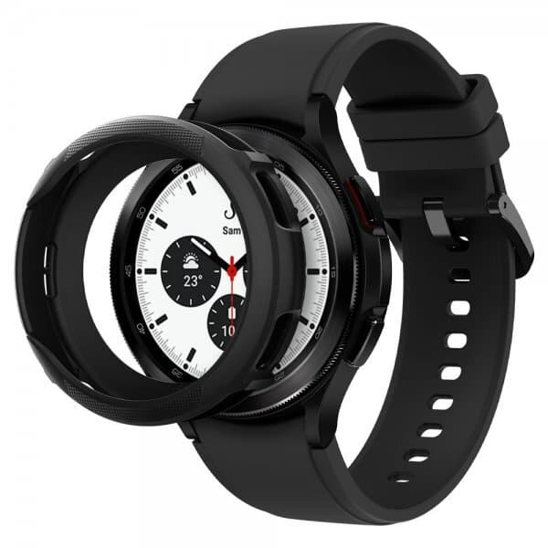 Spigen Samsung Galaxy Watch 4 Classic 46mm Deksel Liquid Air Matte Black