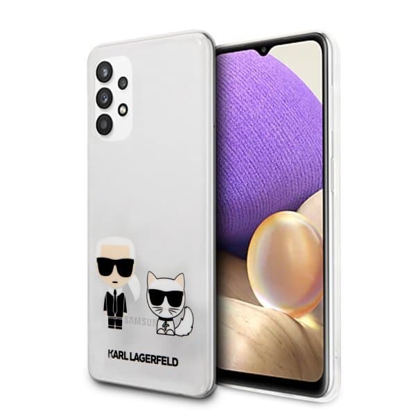 Karl Lagerfeld Samsung Galaxy A32 5G Kuori Karl & Choupette Kirkas