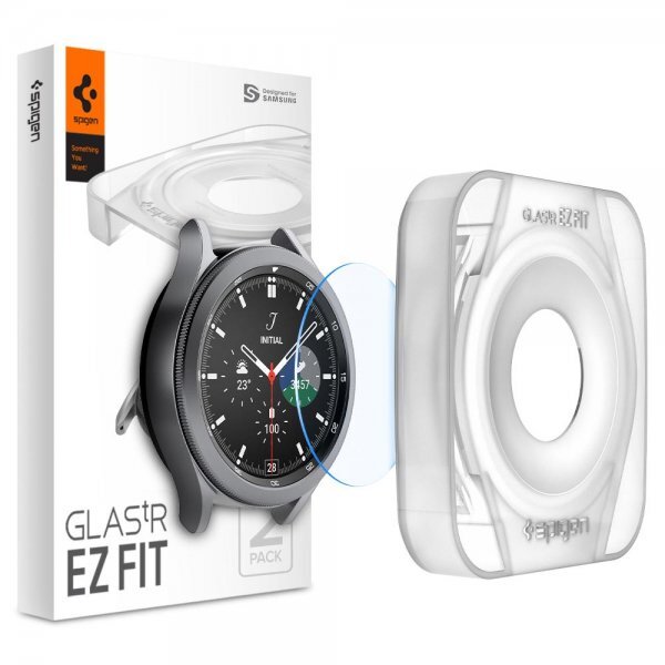 Spigen Samsung Galaxy Watch 4 Classic 42mm Skærmbeskytter GLAS.tR EZ Fit 2-pack
