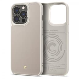 iPhone 13 Pro Skal Leather Brick Cream