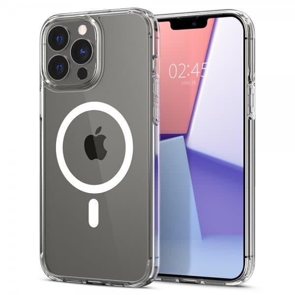 Spigen iPhone 13 Pro Skal Ultra Hybrid Mag Vit