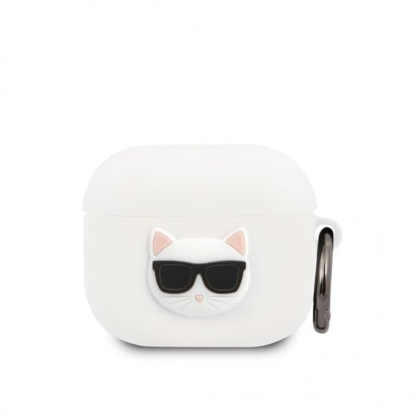Karl Lagerfeld AirPods 3 Cover Choupette Hvid