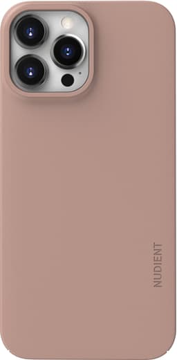 Nudient Thin v3 iPhone 13 Pro Max deksel (rosa)