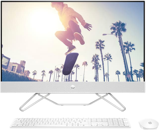 HP All-in-One 24 R5-5/8/512 AIO stasjonær PC - Elkjøp