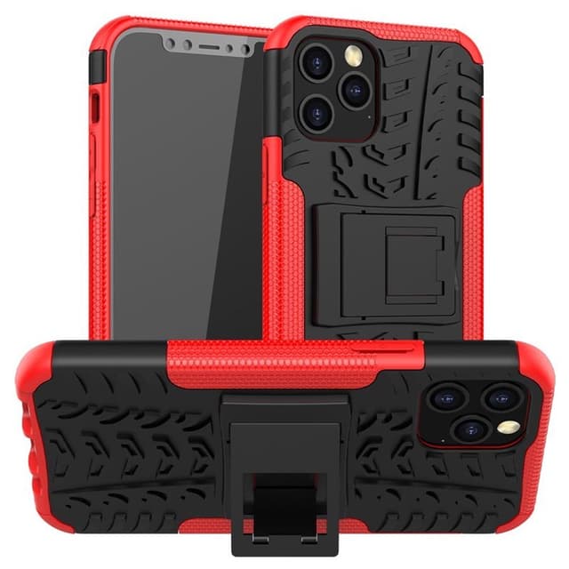 Stødtæt cover med stativ Apple iPhone 13 Pro Max  - rød
