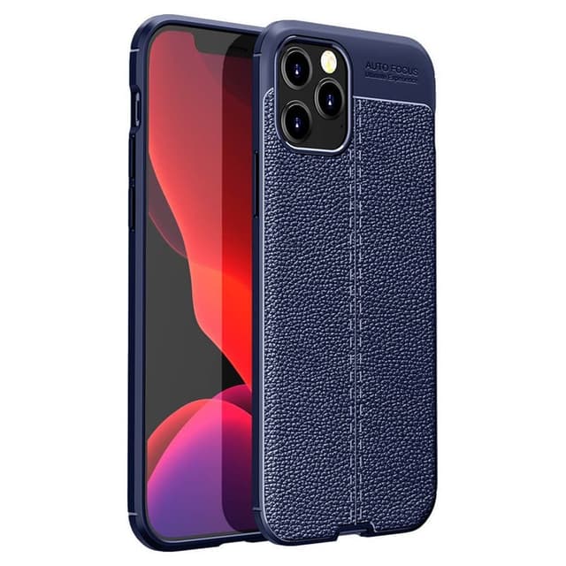 Lædermønstret TPU Cover Apple iPhone 13 Pro (6.1")  - blå