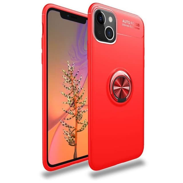 Slim Ring Cover Apple iPhone 13 mini  - rød