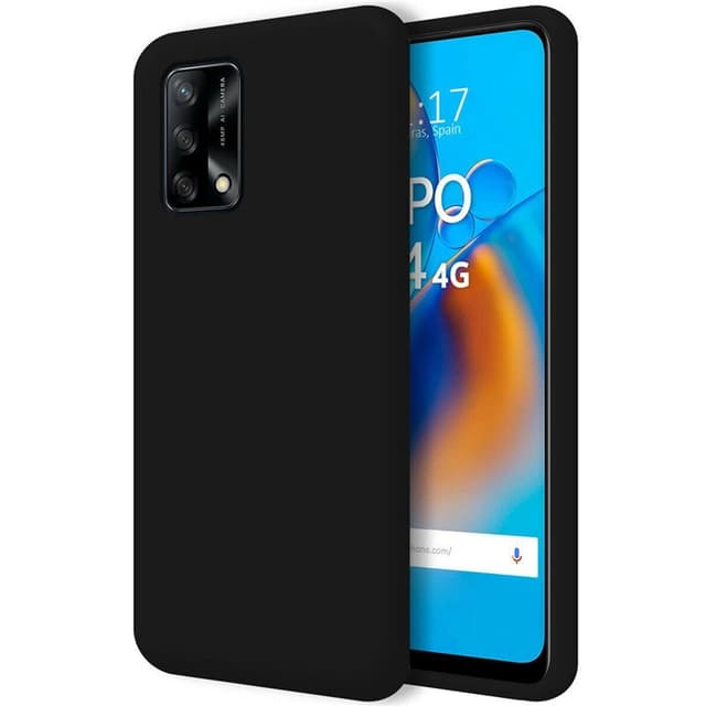 Silikon skal Oppo A74 4G  - Svart