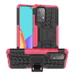 Stöttåligt skal med ställ Samsung Galaxy A52s 5G  - Rosa