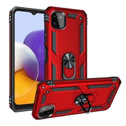 Sergeant Ring kotelo Samsung Galaxy A22 5G  - punainen