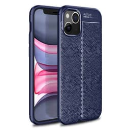 Nahkakuvioitu TPU kuori Apple iPhone 13  - sininen