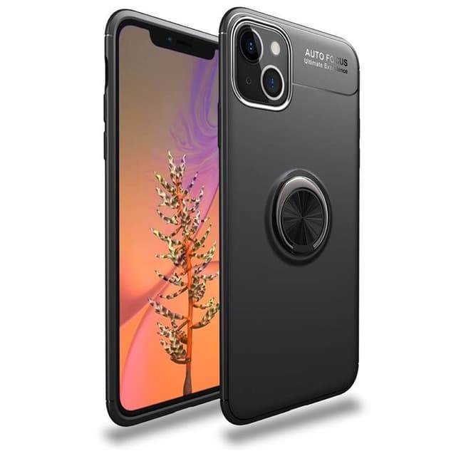 Slim Ring Case Apple iPhone 13  - Svart