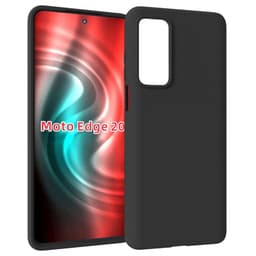 Silikonikuori Motorola Edge 20 - musta